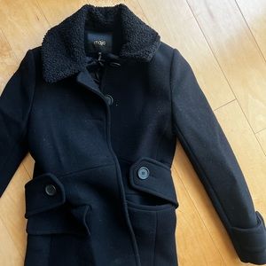 Maje winter coat #maje #trenchcoat